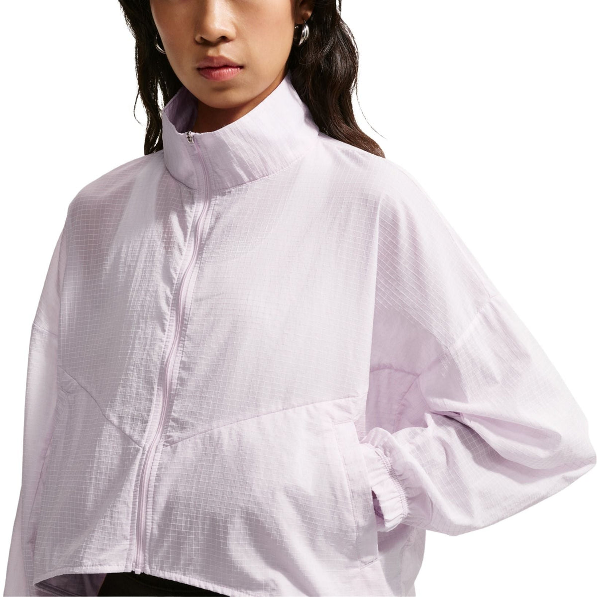(WMNS) Nike Oversized Lightweight Ripstop 'Bleached Lilac' IF0588-583 - Nike Professional Edition
