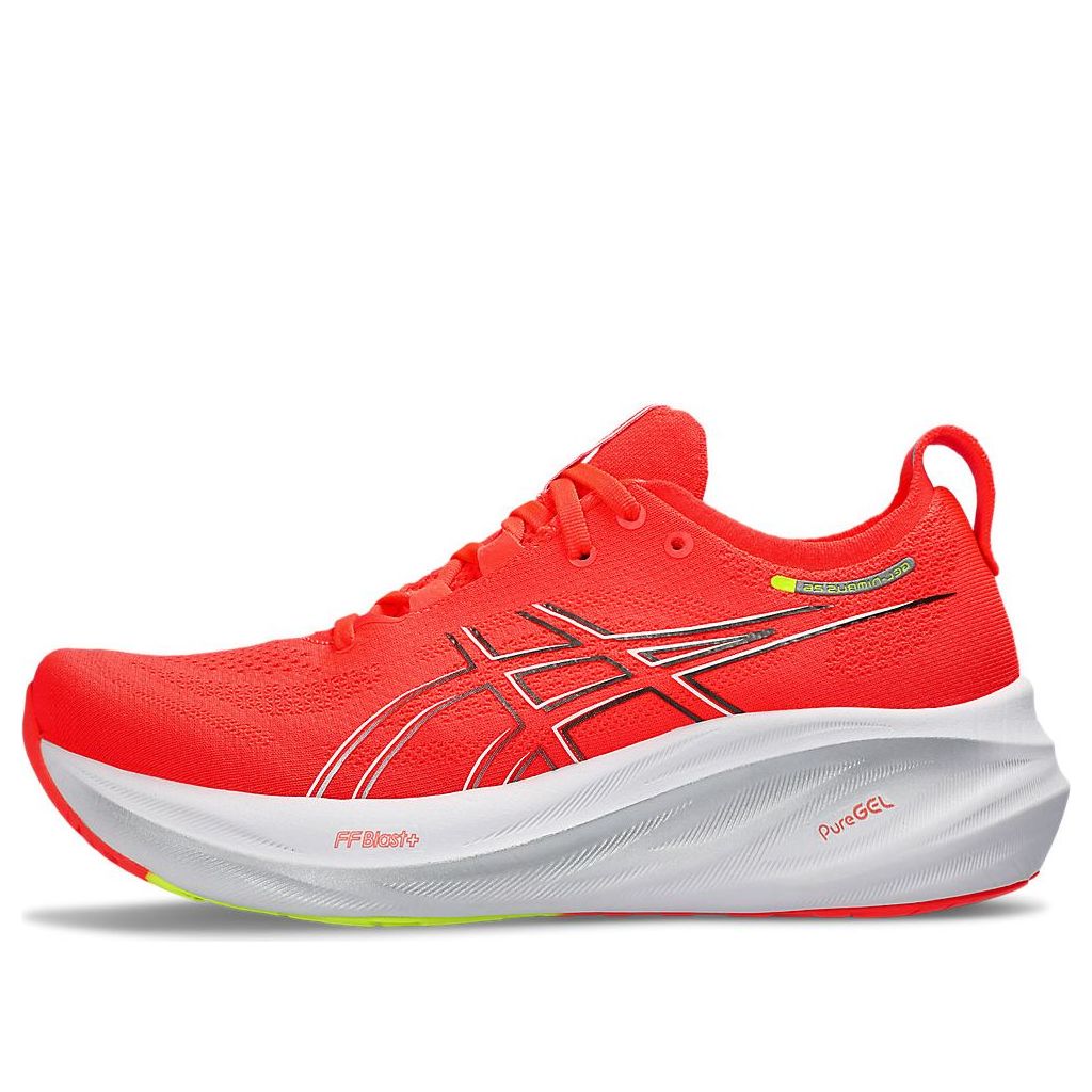 (WMNS) ASICS Gel-Nimbus 26 'Sunrise Red Silver' 1012B601-600