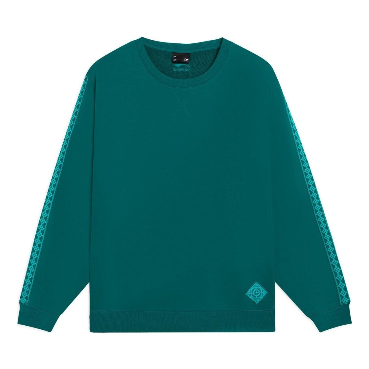 Li-Ning Kaleidoscope Graphics Sweatshirt 'Green' AWDSF47-4