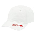 Supreme Visor Logo 6-Panel 'White Red' SUP-SS21-846