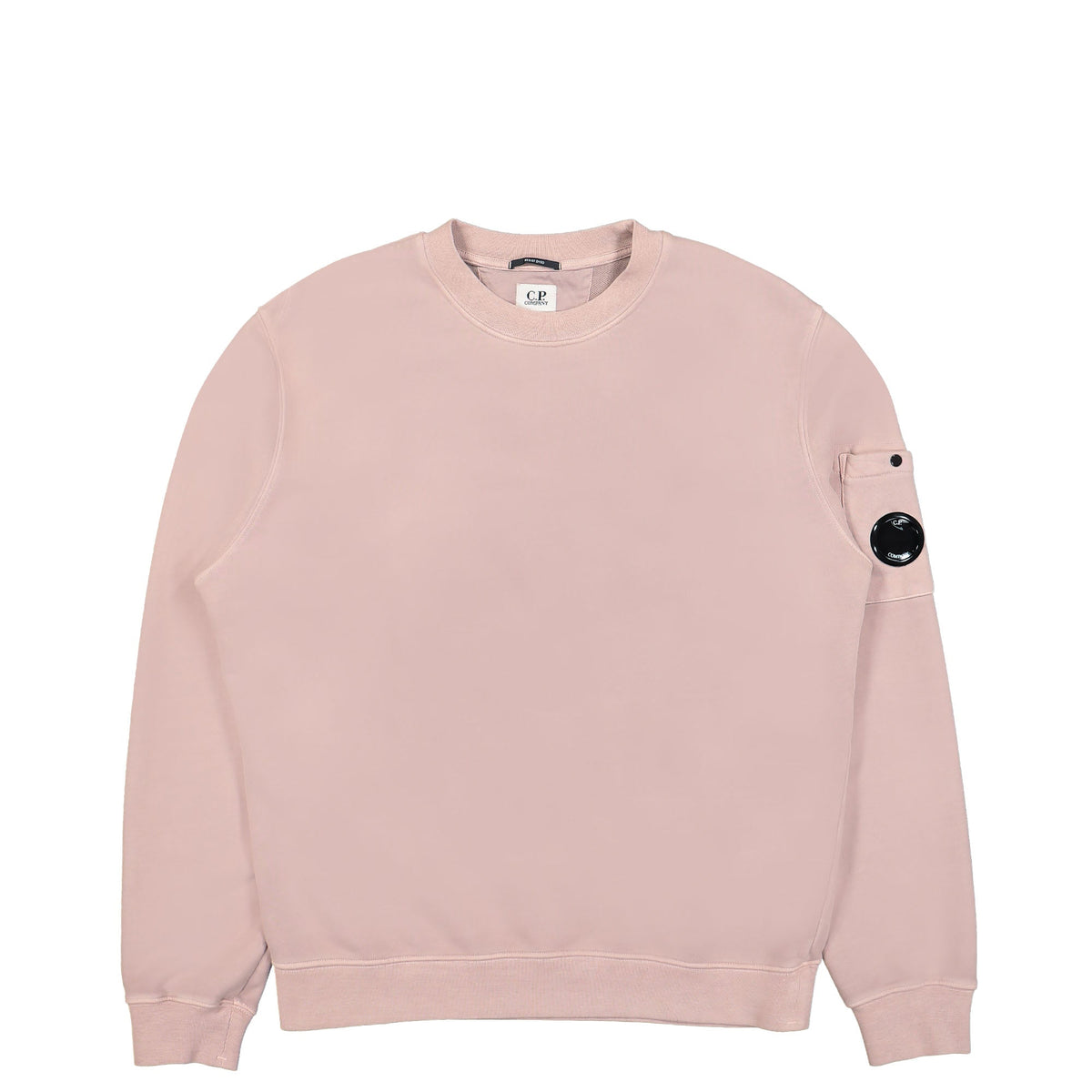 Brushed and Emerized Diagonal Fleece Sweatshirt