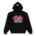 Sp5der Angel Number Hoodie 'Black' SS05FW24BLK