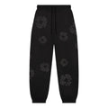 Denim Tears Faded Mono Wreath Sweatpants 'Black' FW25BAS6532320