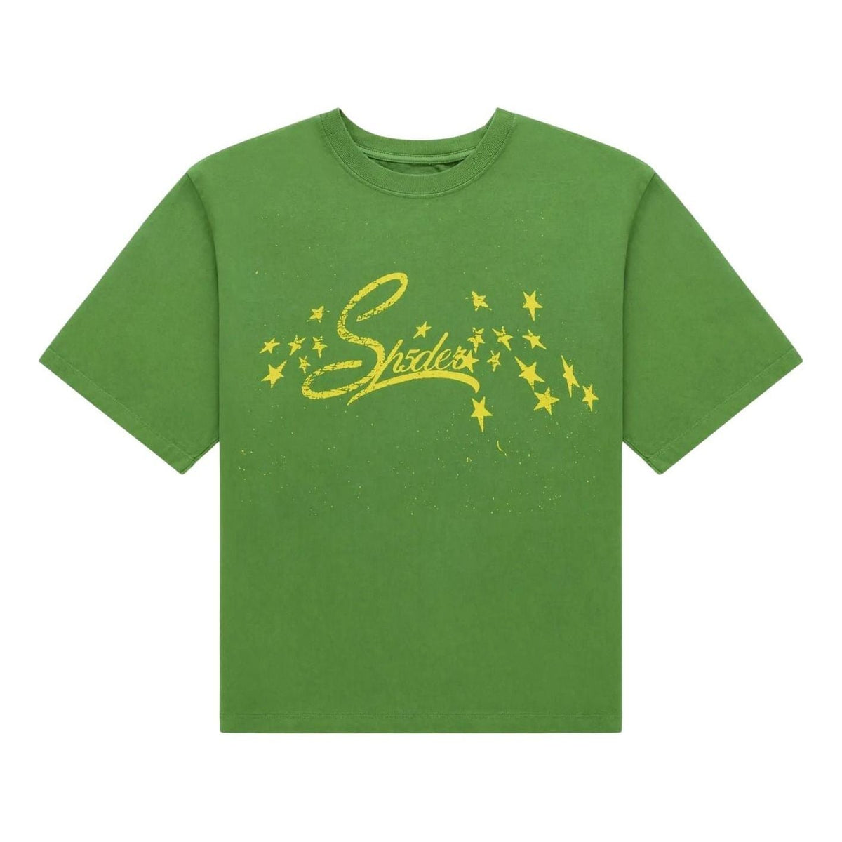 Sp5der Kelly Green Cuntry Spray T-Shirt 'Kelly Green' TE002SS26KGR