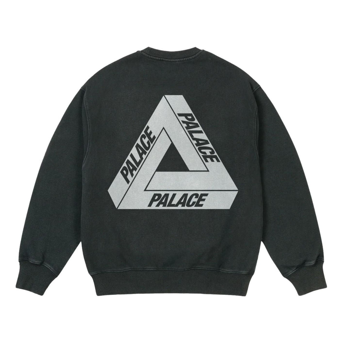 Palace Pigment Tri Crew 'Black' P30CS233