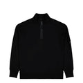 Diagonal Raised Fleece Half Zip Lens Sweatshirt
