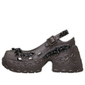 (WMNS) Crocs x Simon Rocha Ballerina Platform 'Espresso' 211079-206