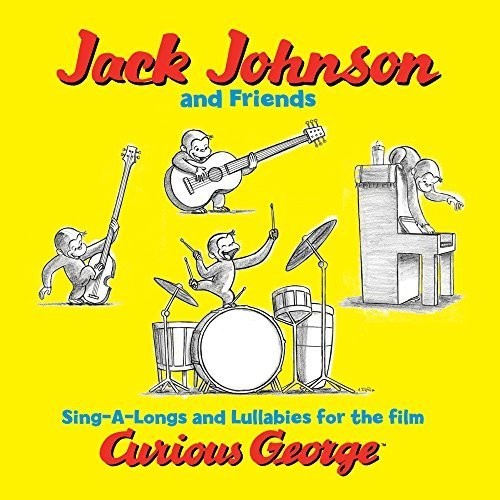 Jack Johnson & Friends: Curious George (Sing-a-Long Songs and Lullabies for the Film) ( LP )