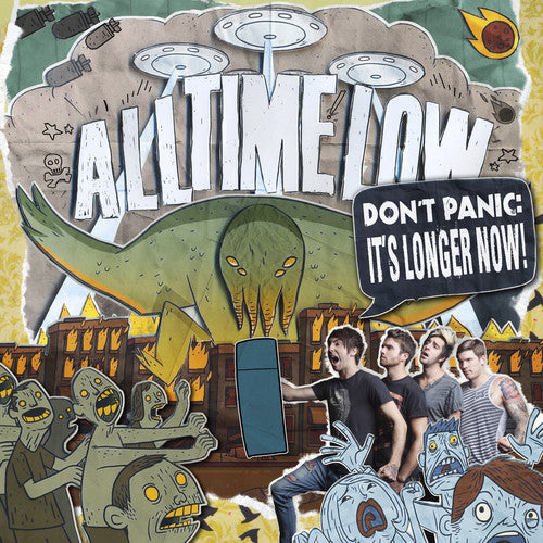 All Time Low: Don't Panic: It's Longer Now - Orange ( LP )