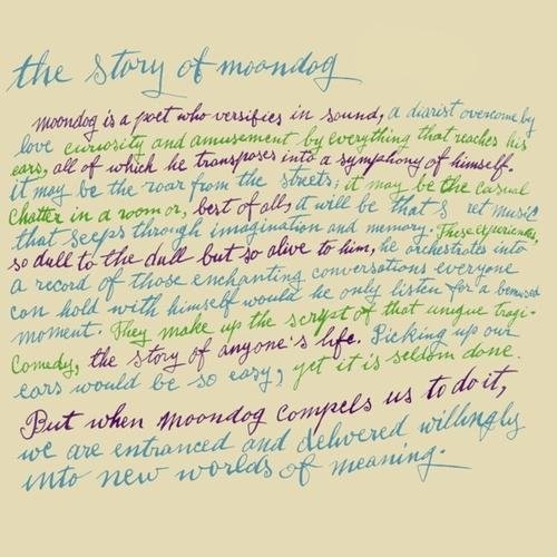 Moondog: Story Of Moondog ( LP )