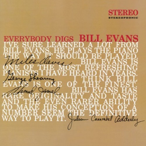 Bill Evans: Everybody Digs Bill Evans ( LP )