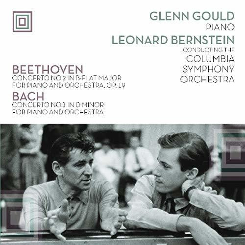 Glenn Gould: Plays Beethoven Concerto 2 & Bach Concerto 1 ( LP )