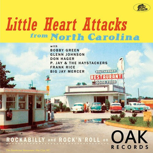 Various Artists: Little Heart Attacks From North Carolina: Rockabilly And Rock 'n' Roll On Oak Records (Various Artists) ( LP )