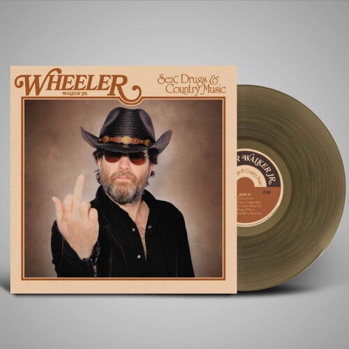 Wheeler Walker Jr: Sex Drugs & Country Music - Clear Smokey ( LP )