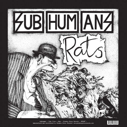 The Subhumans: Time Flies + Rats ( LP )