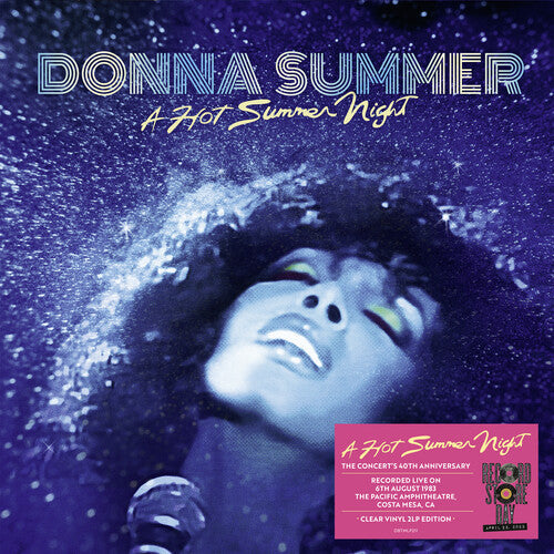 Donna Summer: Hot Summer Night: 40th Anniversary - Limited Clear Vinyl ( LP )