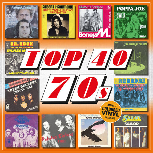 Various Artists: Top 40 70s / Various - 140-Gram Colored Vinyl ( LP )