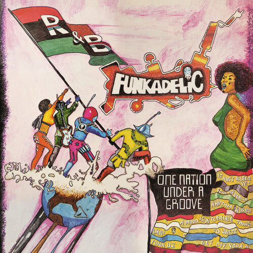 Funkadelic: One Nation Under A Groove - Red & Green Colored Vinyl with Bonus 12-Inch ( LP )