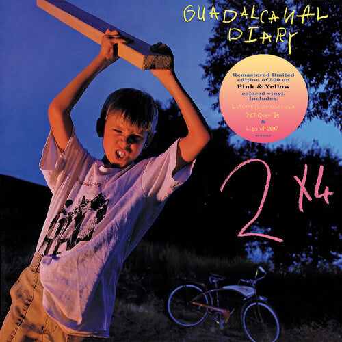 Guadalcanal Diary: 2 X 4 - Pink/yellow Swirl ( LP )
