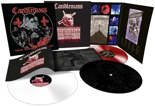 Candlemass: Tritonus Nights - 3LP Red, White & Black Etched Vinyl Boxset ( LP )
