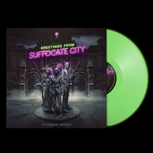 The Funeral Portrait: Greetings From Suffocate City - Neon Green ( LP )