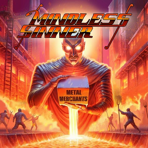 Mindless Sinner: Metal Merchants - Orange ( LP )