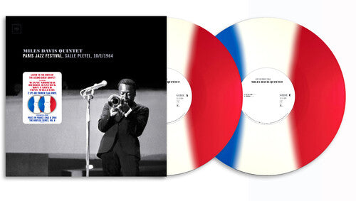 Miles Davis: Paris Jazz Festival, Salle Pleyel 10/1/1964 (2 LP) (140g Vinyl/ Blue, White & Red French Flag Inspired Vinyl) ( LP )