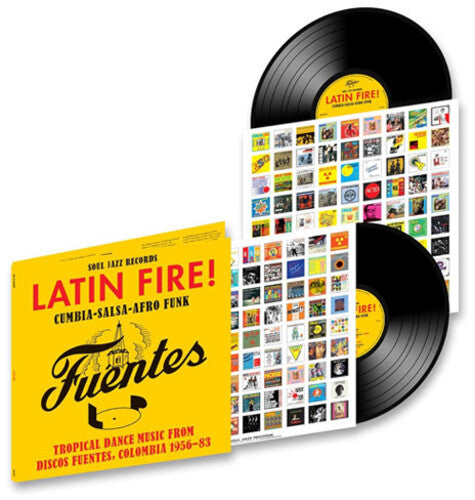 Soul Jazz Records Presents: Latin Fire! Cumbia Salsa Afro-Funk: Tropical Dance Music From Discos Fuentes, Colombia 1956-83 ( LP )