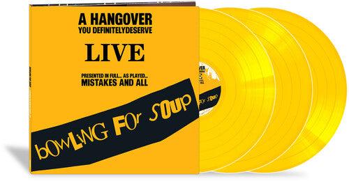 Bowling for Soup: A Hangover You Definitely Deserve (Live) ( LP )