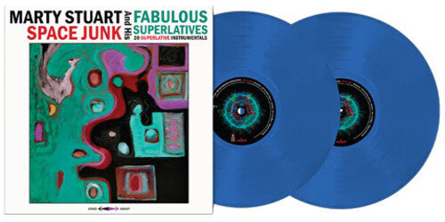 Marty Stuart & His Fabulous Superlatives: Space Junk - Blue ( LP )