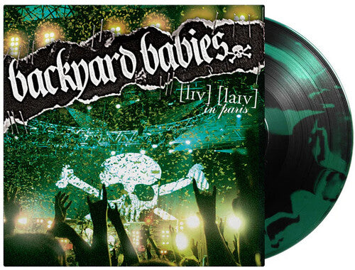 Backyard Babies: Live Live In Paris - Limited 180-Gram Black with Green Inkspot Colored Vinyl ( LP )