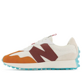 (WMNS) New Balance 327 'White Yellow Orange' WS327FCO