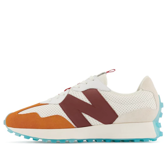 (WMNS) New Balance 327 'White Yellow Orange' WS327FCO