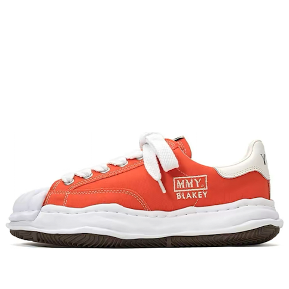 Maison MIHARA YASUHIRO BLAKEY OG Sole Canvas Low-top Sneaker 'Orange' A08FW735-ORG