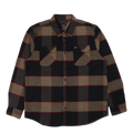 Bowery L/s Flannel Black/charcoal
