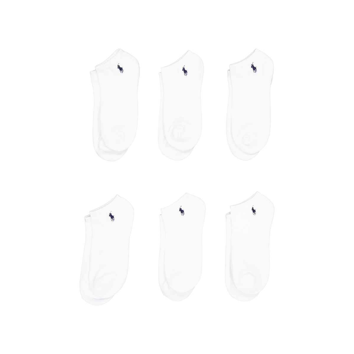 Cushioned Low-Cut-Sock 6-Pack White