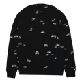 Sketch Custom Hooded Sweatshir Black