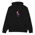 Ombré Big Pony Fleece Hoodie