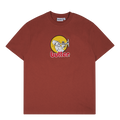 Brass Tee Washed Wood