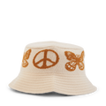 Tour Knit Bucket Hat Cream