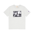 Crewneck T-shirt Gray Melange  Light