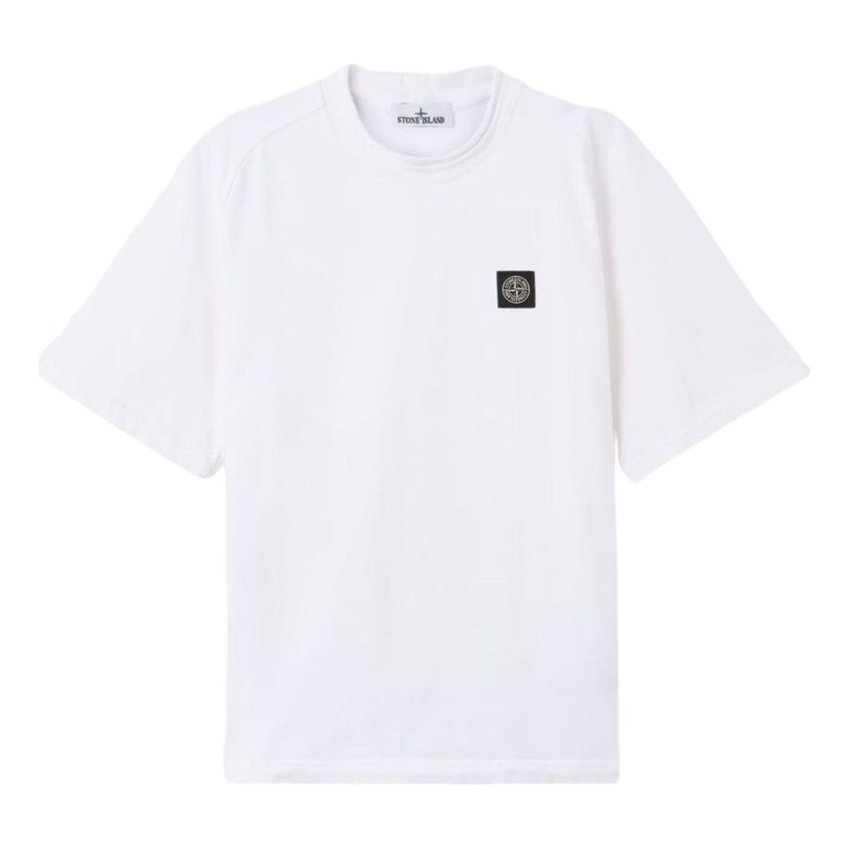 STONE ISLAND 6100029 Compass Patch Heavy Oganic T-Shirt 'White' L1S156100029S0B50V0001
