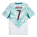 (GS) PUMA Cristiano Ronaldo Portugal 2026 Away Player Jersey 'PUMA White Green Lagoon' 788149-77