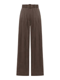 PANTALONI IN SETA WIDE LEG