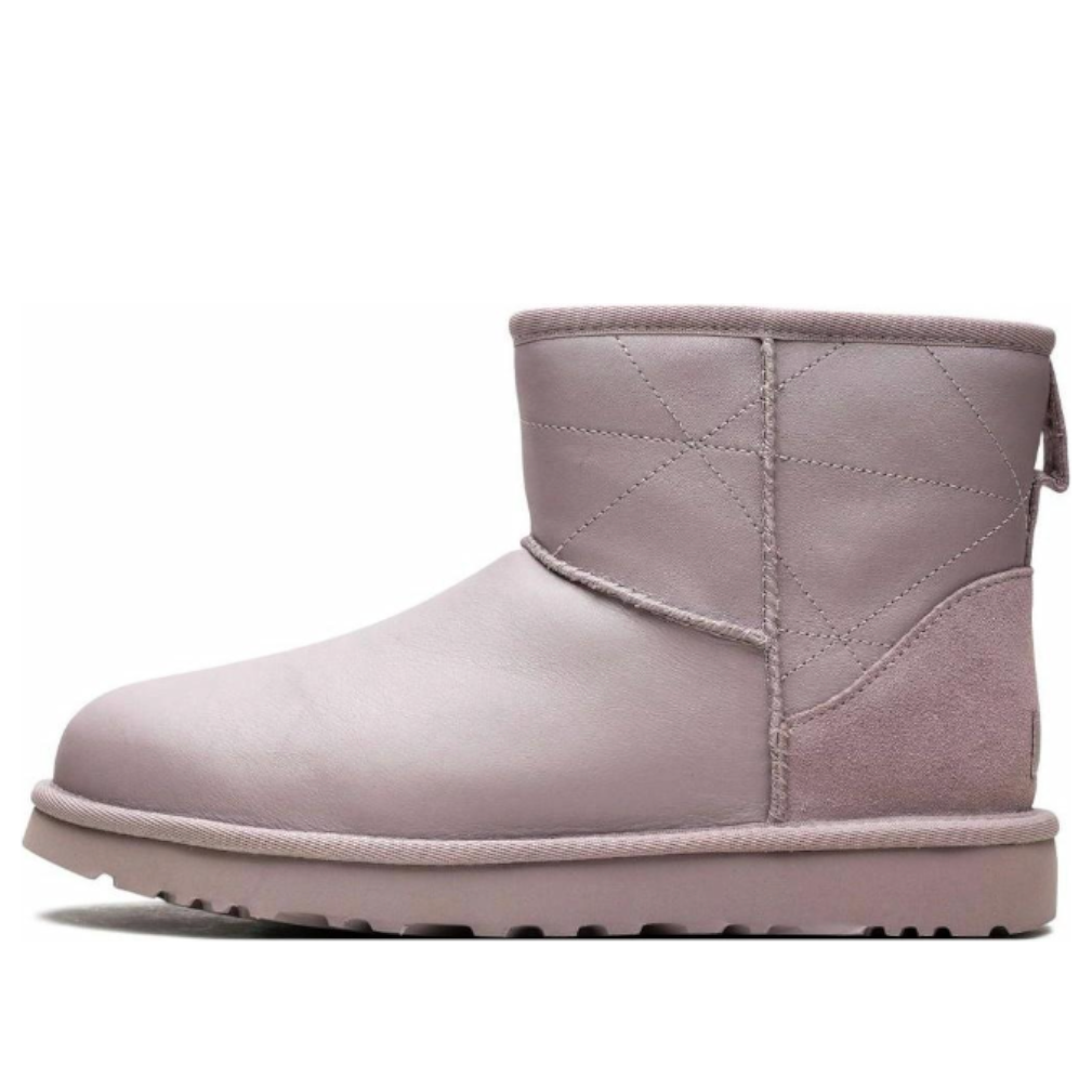 (WMNS) UGG Classic Mini Pearlized 'Pale smoke' 1167313-PSK