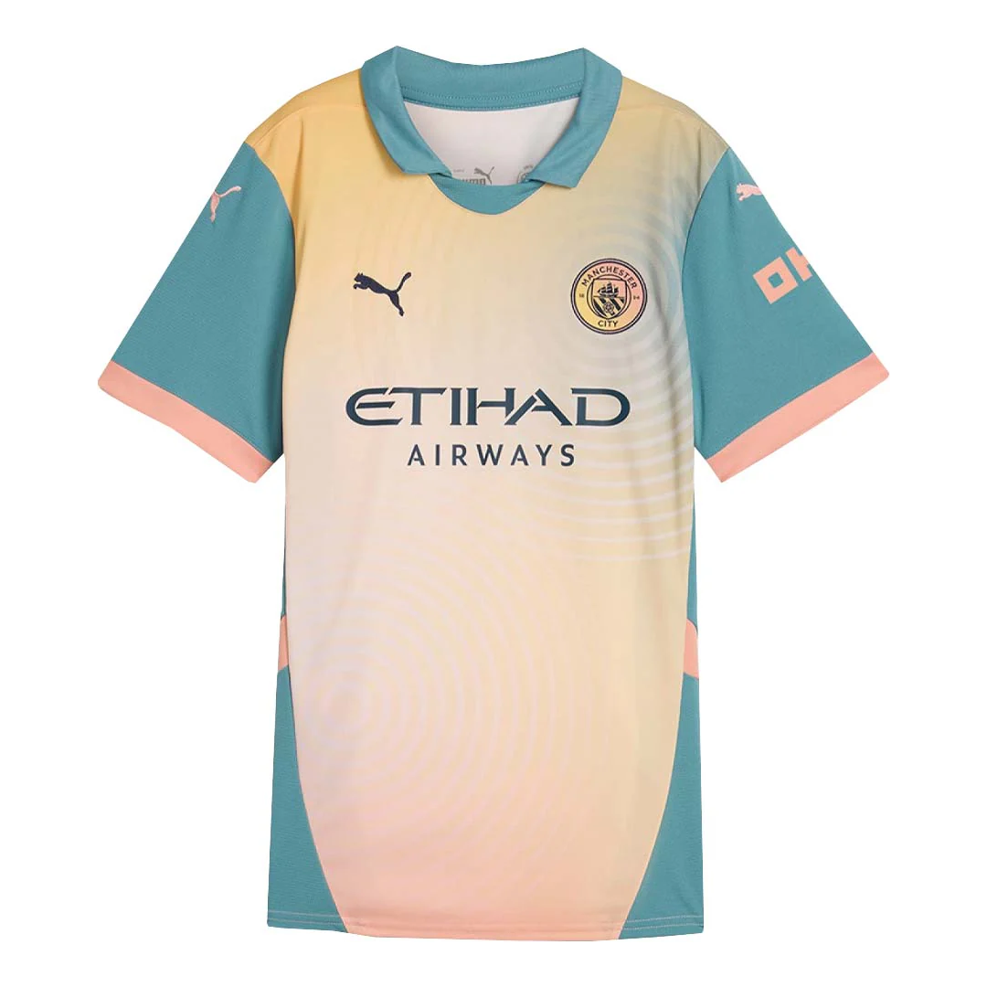 (WMNS) Puma Manchester City 24/25 Fourth Replica Jersey 'Yellow' 775141-04