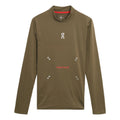 On Running x Pleasures x The Loop Long Sleeved T-Shirt 'Olive' 1MF10360153