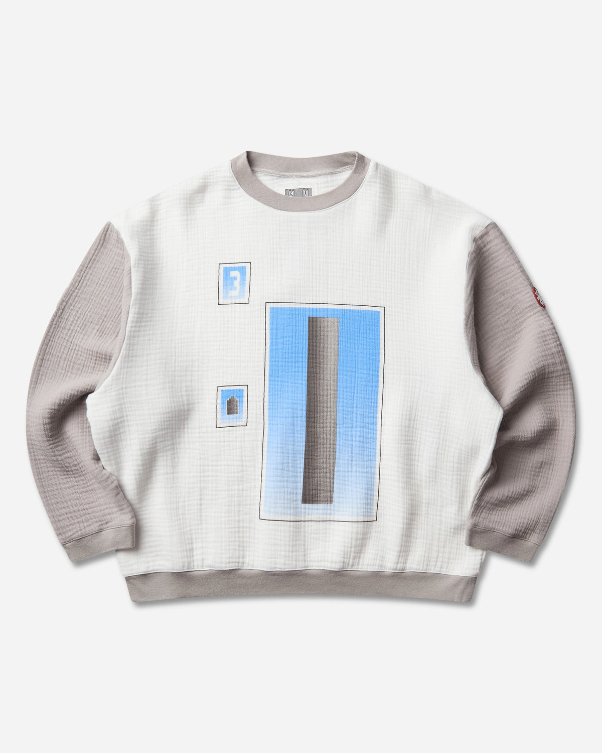 Men's AS Cylinder Gauze Crewneck Sweatshirt White