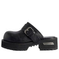 (WMNS) Balenciaga Venom Mule 'Black' 866571WBEQ41081