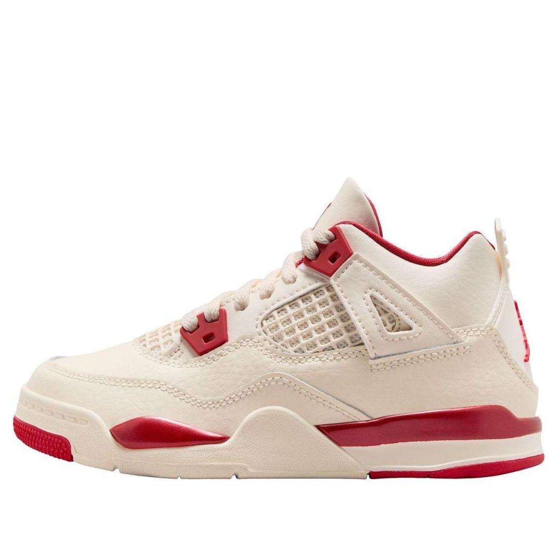 (PS) Air Jordan 4 'Pale Ivory Tough Red' HV4385-108 - Jordan Professional Edition